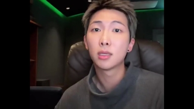 BTS RM "한때 해체도 생각했지만...새 음반 거의 준비"