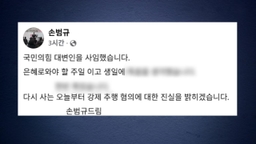 '강제추행 의혹' 국민의힘 손범규 대변인 사임