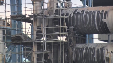 '태안화력 화재 합동 감식'...김용균 7주기 추모