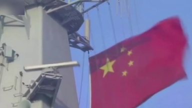 중국, 무전 녹음 공개...오키나와 무력시위 계속