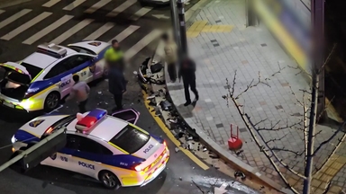 만취 상태로 도주하다 순찰차 '쿵'...10대 구속영장