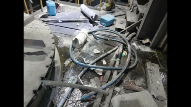 전주 사료 공장서 폭발사고...3명 부상