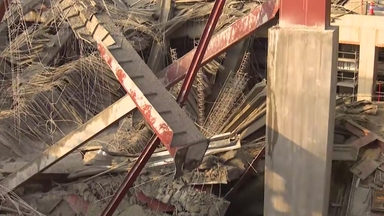 [뉴스UP] "콘크리트 붓다 순식간에 무너져"...독특한 공법 탓?