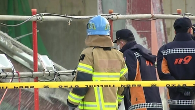 광주 도서관 공사장 붕괴 이틀째 수색...실종자 구조 난항