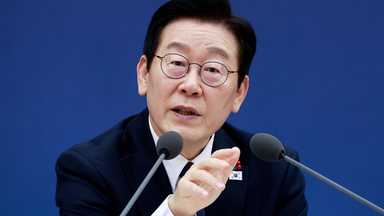 이 대통령, 업무보고 중 '미꾸라지' 발언..."익명으로 문자 달라" [Y녹취록]