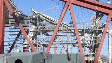 광주 도서관 붕괴 사고 이틀째...실종자 수색 저녁 재개 전망