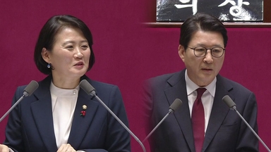 필리버스터 장기전..."악법 저지" 주장에 "코미디"