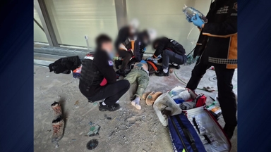 충남 공주 물류창고 신축 공사장서 추락...60대 중상