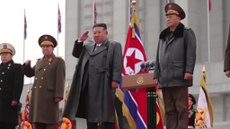 김정은, 파병 귀환 대규모 환영식...체제결속·보상 겨냥？