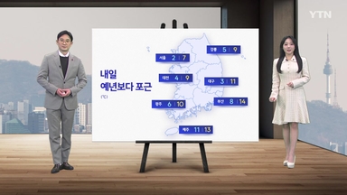 [날씨] 내일 오늘보다 따뜻...중국발 미세먼지 주의