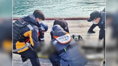 통영 앞바다서 물질하던 60대 해녀 숨져