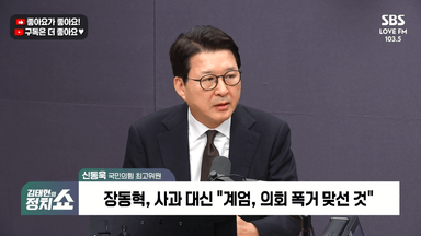 [정치쇼] 신동욱 "장동혁, 태풍 속 노 저을 사람 결집 중…구명보트부터 찾으면 안돼"