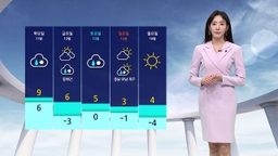 [날씨] 아침까지 영하권 추위 계속…내일 전국 비·눈