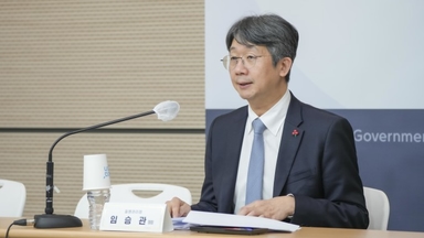 [업무보고] 임승관 질병청장 "mRNA백신 국산화 추진…이달 중 공식 시작"