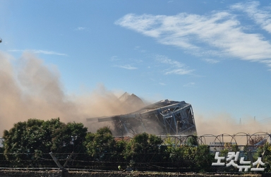 울산화력 붕괴현장서 매몰자 추가 발견…60대 남성