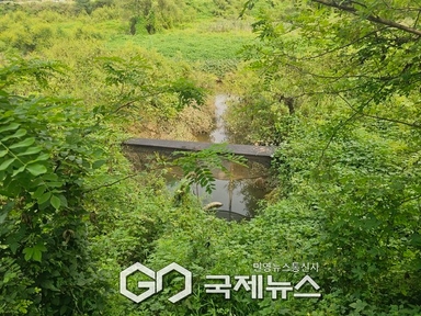 케이씨엠(KCM) 골재업체, 하천 무단 점용·폐기물 불법 매립…  화성시 '솜방망이 점검' 논란